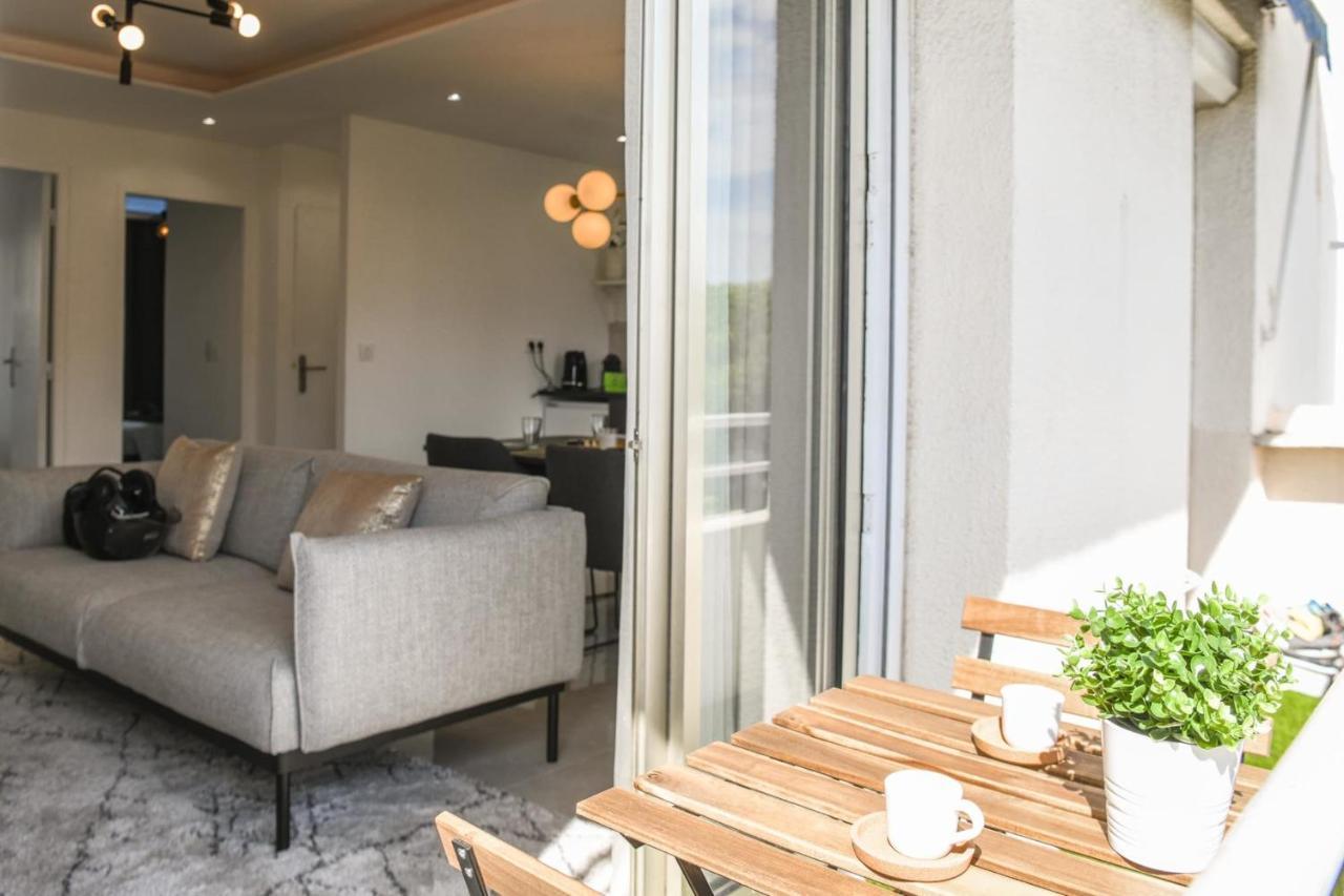 Appart Standing 2 Chambres Avec Balcon Et Parking Marseille Extérieur photo